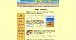 Desktop Screenshot of getmetomaui.com